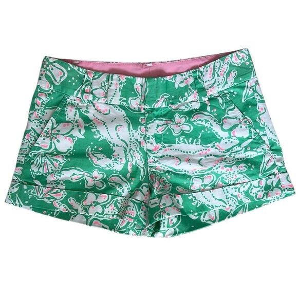 Bundle of Lilly Pulitzer Barclay Short and Ocean View Short Size 00 - Picture 2 of 16